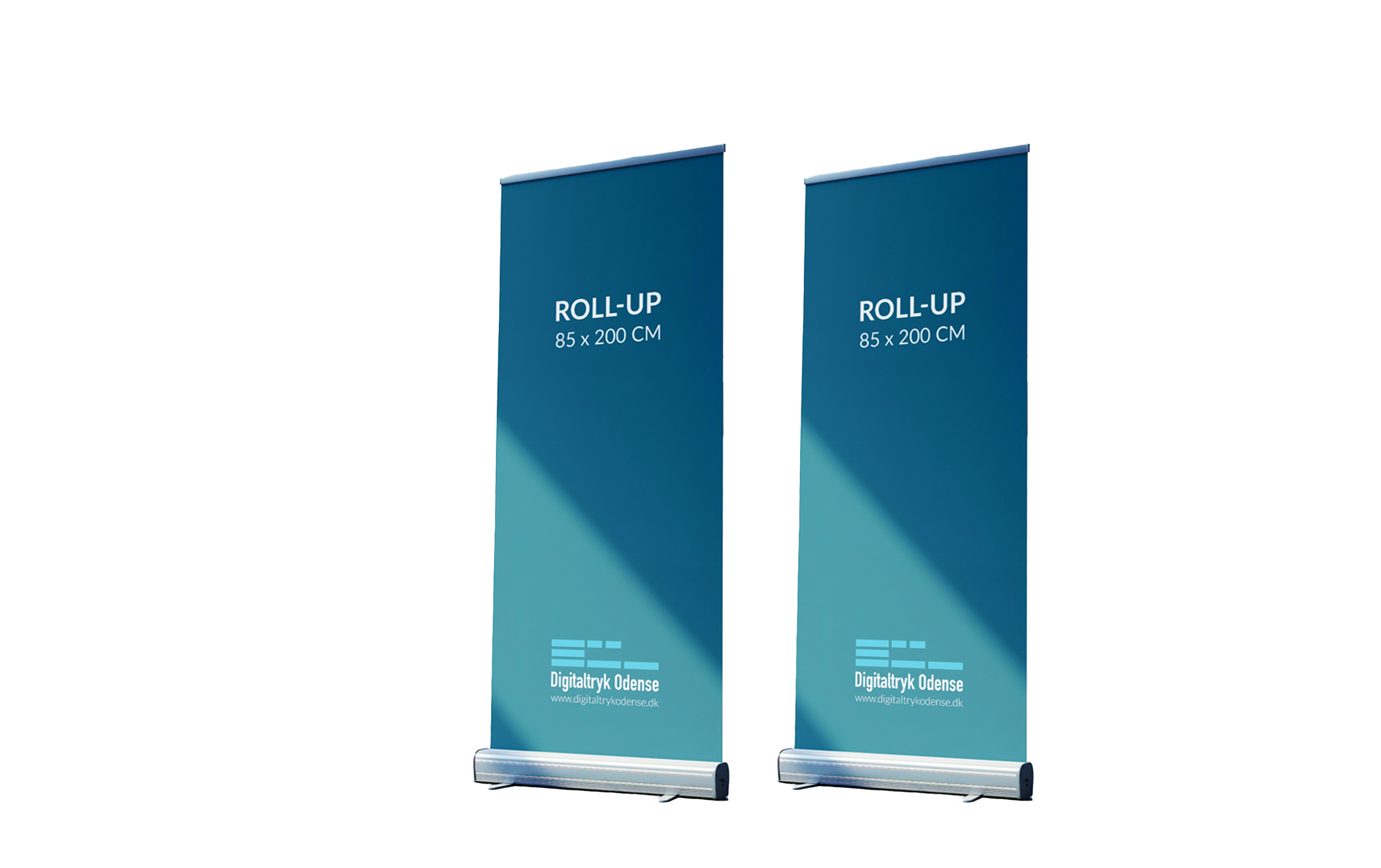 Roll-up, rollup, roll-ups eller roll-up'er. billige roll-up med flot tryk.